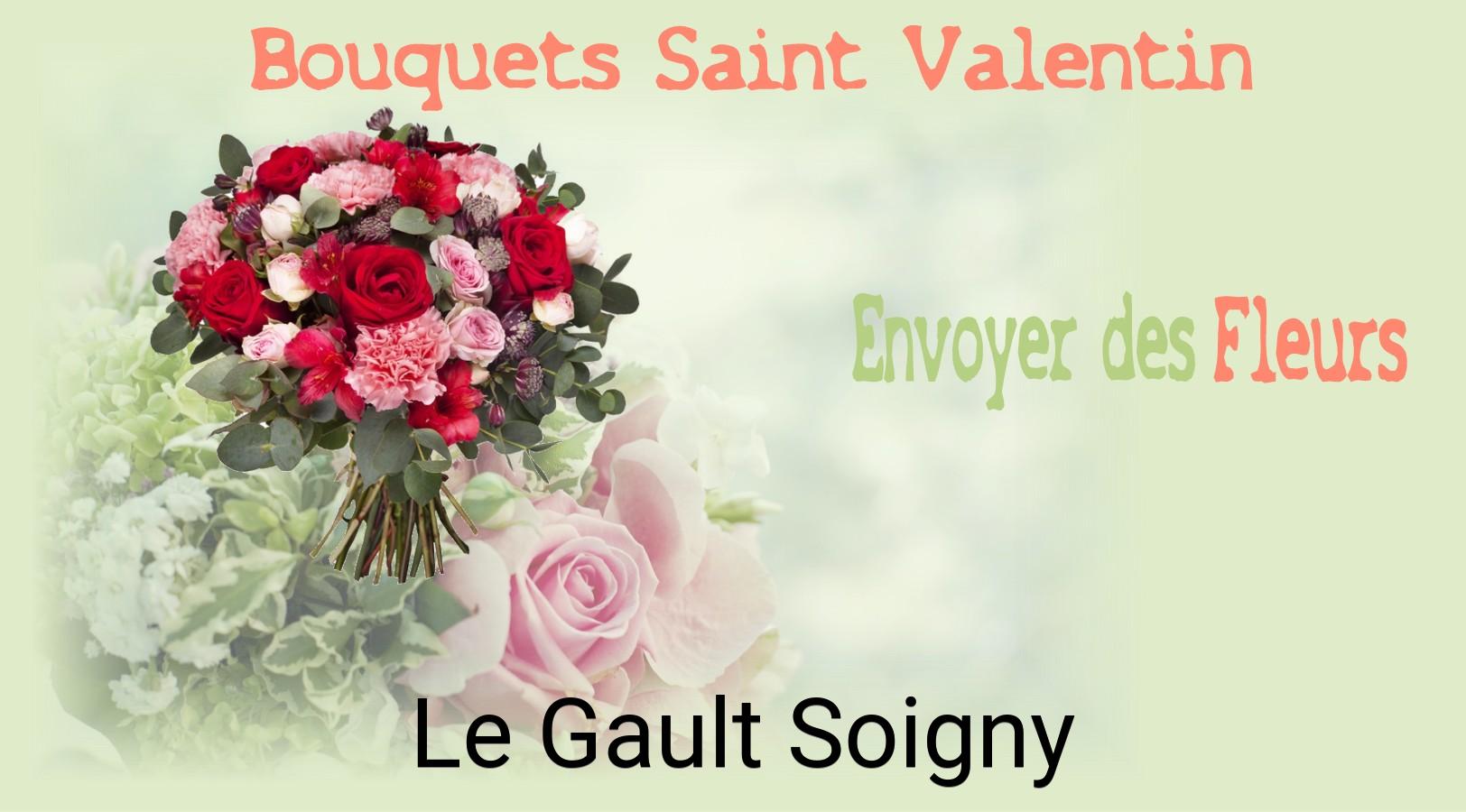 Roses de Saint-Valentin livrées à Le Gault-Soigny